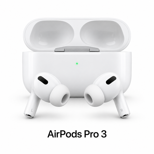 AirPods Pro 3 con su estuche de carga MagSafe