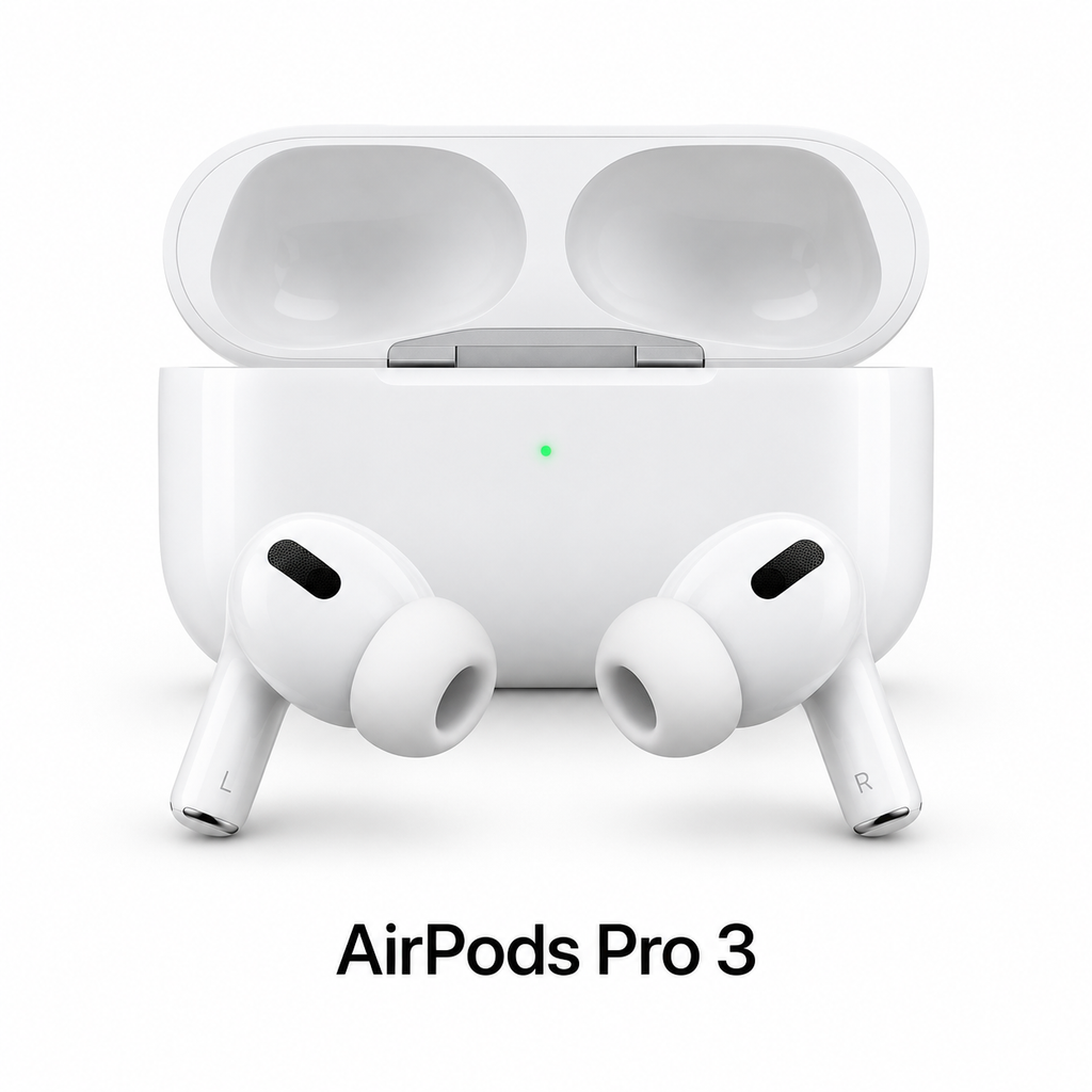 AirPods Pro 3 con su estuche de carga MagSafe