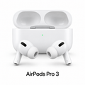 AirPods Pro 3 con su estuche de carga MagSafe