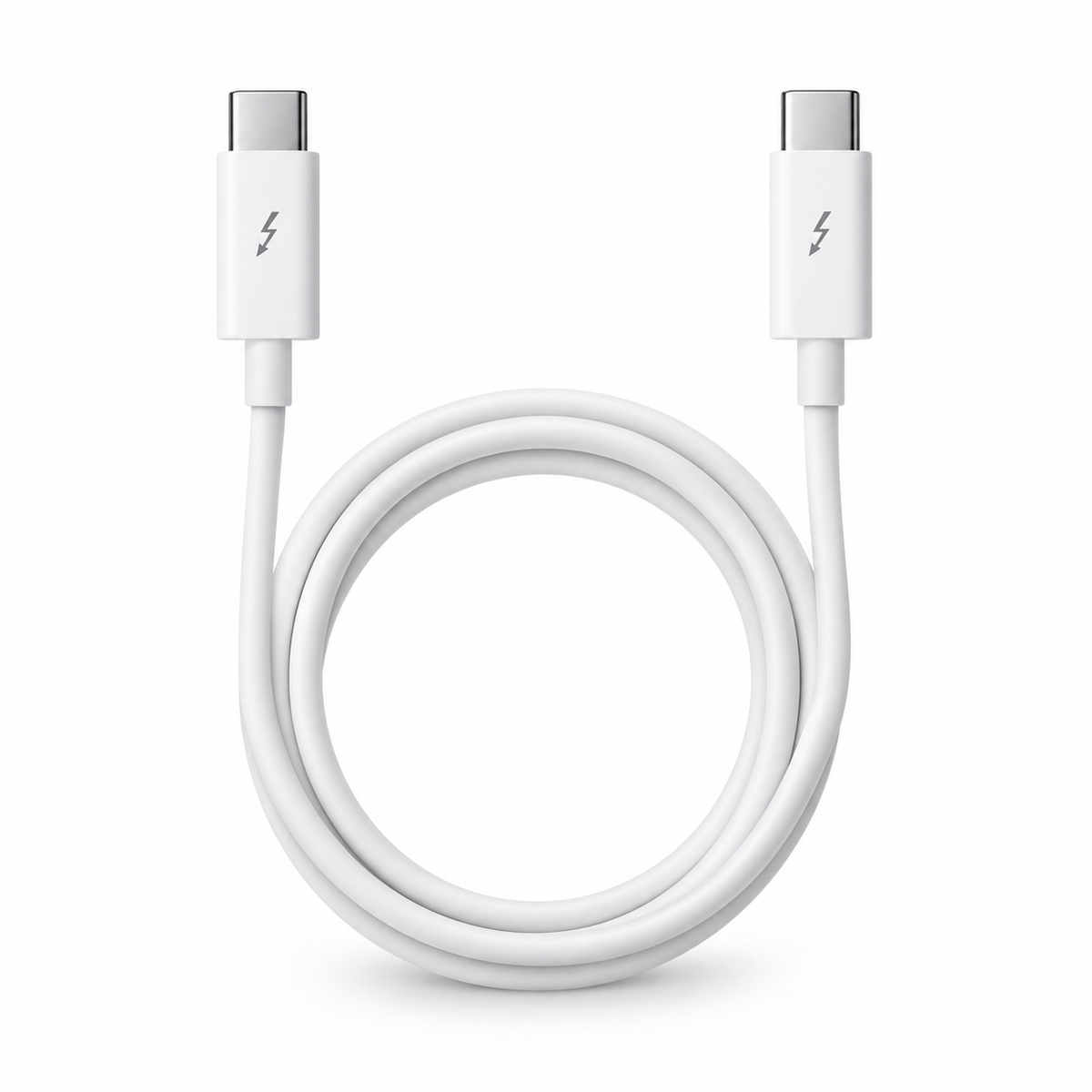 Cable Thunderbolt USB-C a USB-C blanco