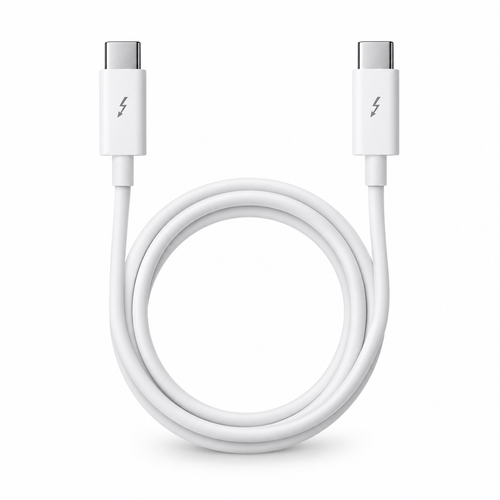 Cable Thunderbolt USB-C a USB-C blanco