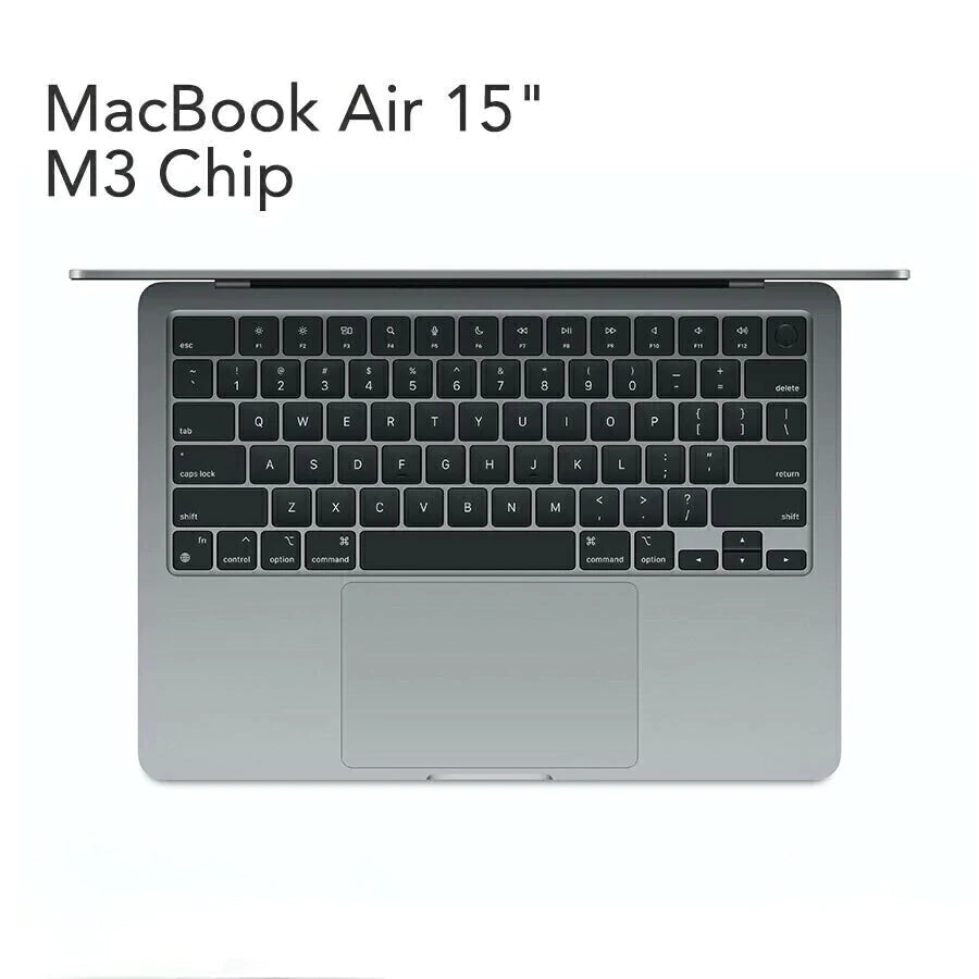 MACBOOK AIR 15" M3 8GB 256GB SILVER/GRAY SPANISH