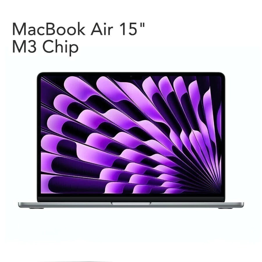 MACBOOK AIR 15" M3 8GB 256GB SILVER/GRAY SPANISH